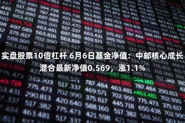 实盘股票10倍杠杆 6月6日基金净值：中邮核心成长混合最新净值0.569，涨1.1%