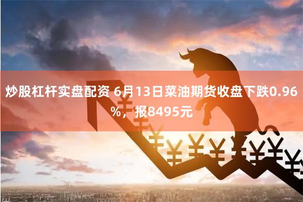 炒股杠杆实盘配资 6月13日菜油期货收盘下跌0.96%，报8495元