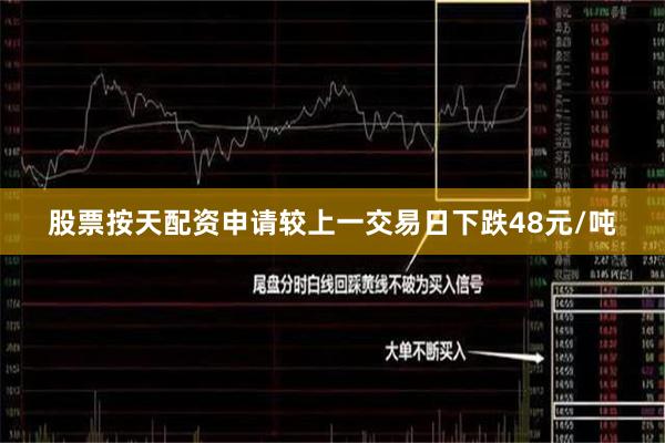 股票按天配资申请较上一交易日下跌48元/吨
